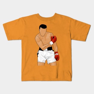 Muhammad Ali - Greatest Of All Time - Drawing Kids T-Shirt